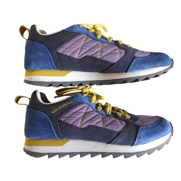 Merrell Alpine Women's Sneaker Navy and Poseidon Size 8 Performance Comfort - Picture 1 of 9